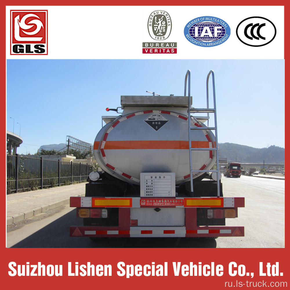 Stainless Steel Chemical Semi Trailer Tanker Truck