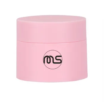 Eco-Friendly Pink Matte Plastic Cosmetic Container Jar - 30g