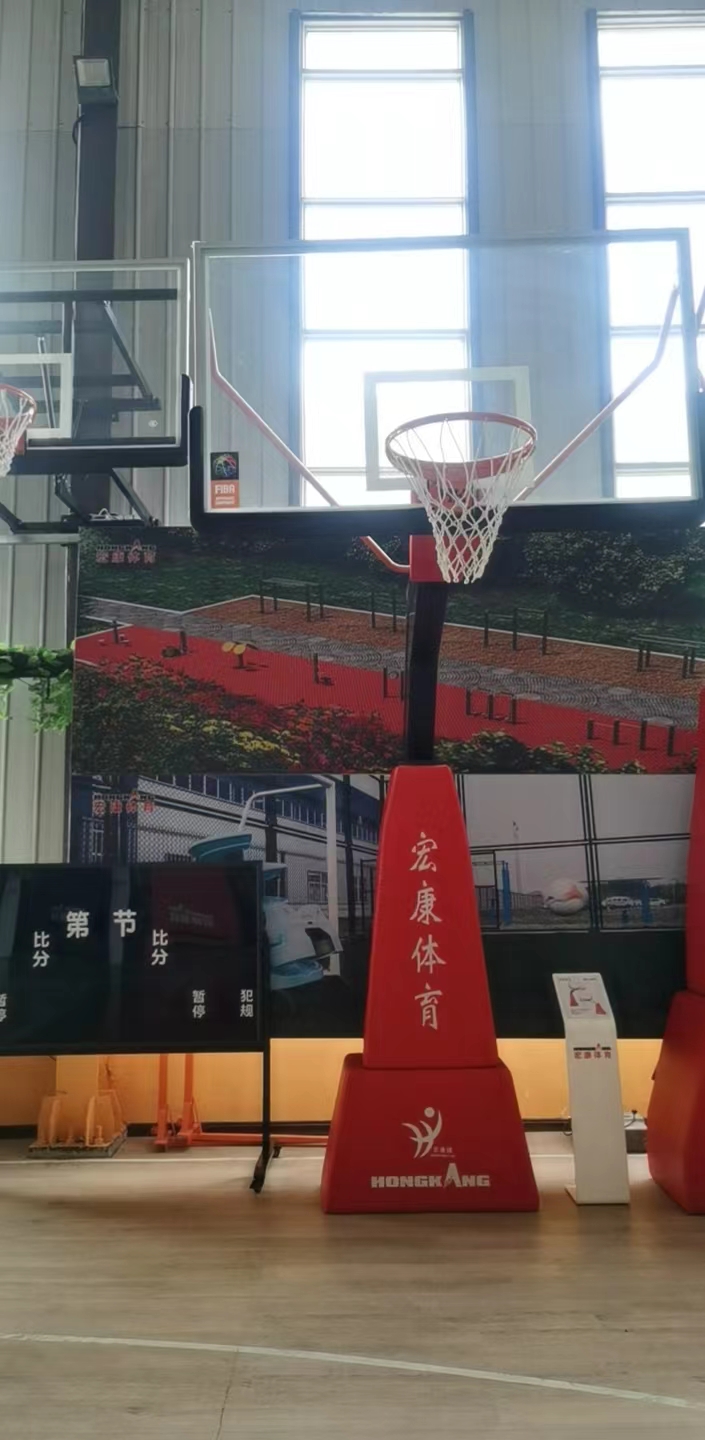 Deluxe in-ground Basketball hoop