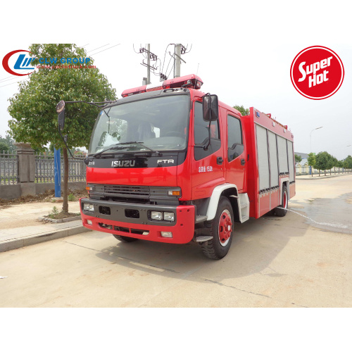 Nuevo camión de espuma contra incendios ISUZU 6000litres