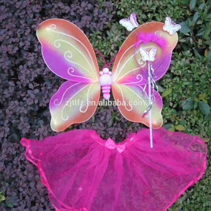 Wholesale sexy angel feather wing fashion butterfly wings for kids