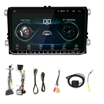 Universal Car Navigation System with Bluetooth Voice and High-Resolution Touchscreen