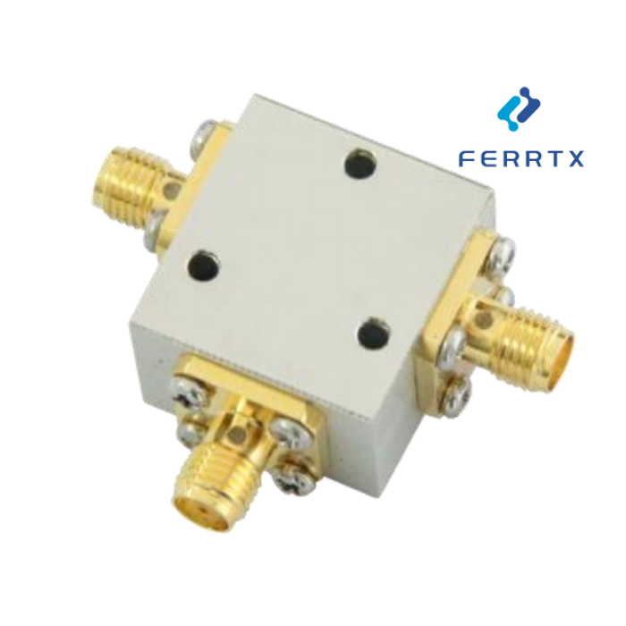 Circulador de linha coaxial