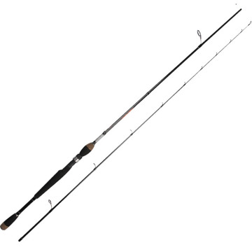 2022 New High Carbon Fiber M Power Spinning Lure Rod for Trout and Ultra Light Jigging (2.1m/2.4m, 2 Sections)