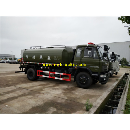 Camiones de pulverización de agua limpia DFAC de 11 m3