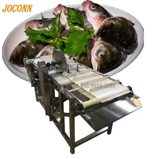 Factory Supply Automatic Tuna Fish Head and Tail Cutting Machine