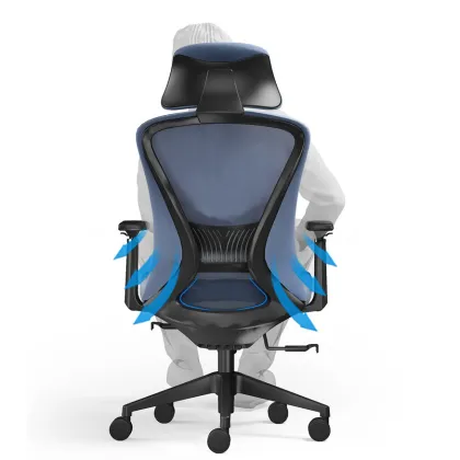 Ergonomic Office Chair: New Studio Commercial Conference Task Recliner Mesh Swivel Fabric Upholstered Execut Office Chair