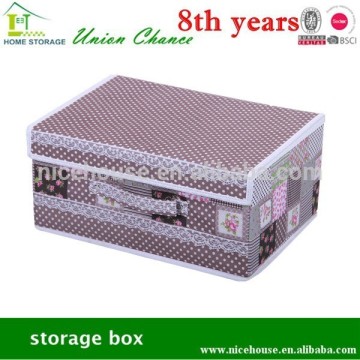 2015 hot wholesale pet nonwoven fabric for wooden makeup storage boxes