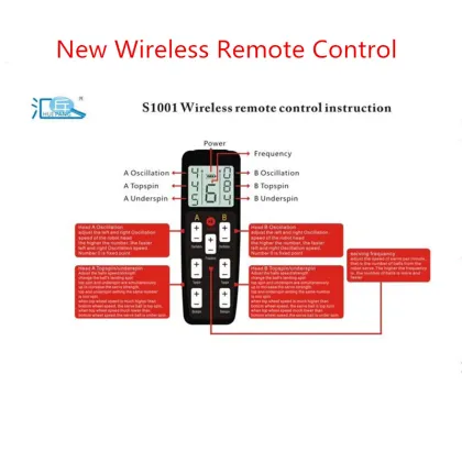 HUIPANG S-1001 Table Tennis Robot/Machine Portable Economical Mulfunctional Good Partner For Practice