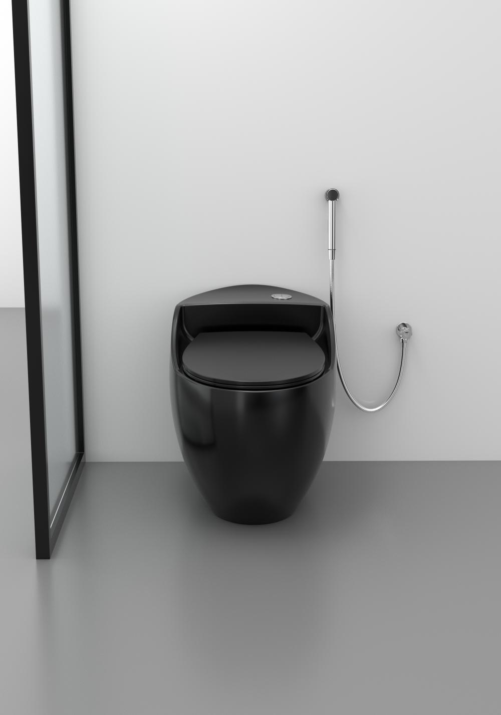 Black Cow Toilet217
