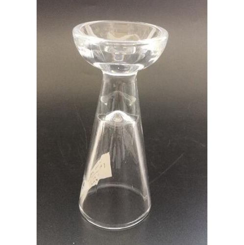 Tall Glass Clylinder Taper Holder