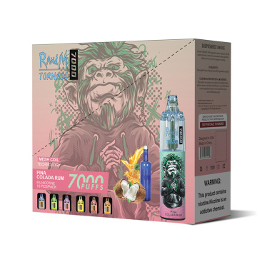 Randm Tornado 7000 Puffs Kit de vape jetable en gros