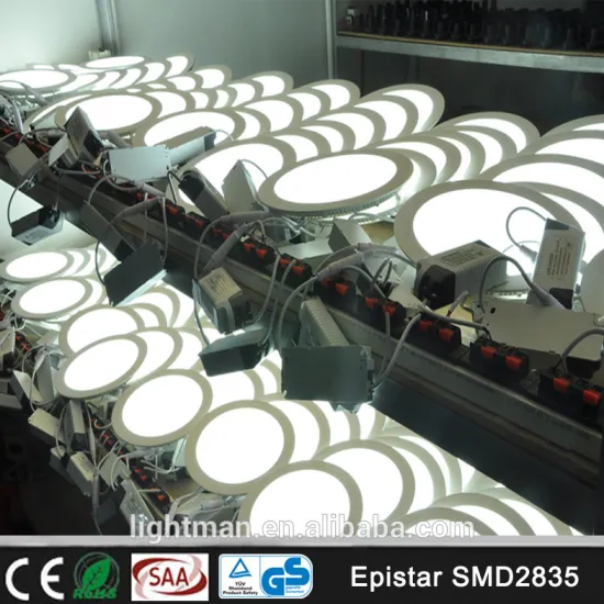 145mm Size 50,000 Hours' Lifespan White Color Indoor Lighting LED Round Panel