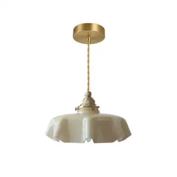 Medieval-inspired Homestay: Balcony, Bedroom, Nordic Aisle, Bay Window, Brass French Glass Pendant Light