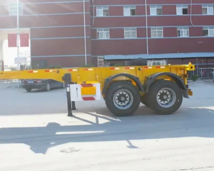 Tri Axle 40FT Flat Bed Semi Trailer