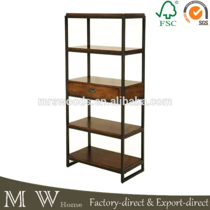 vintage drawer bookshelf, industrial reclaimed wood drawer bookshelf, drawer bookshelf