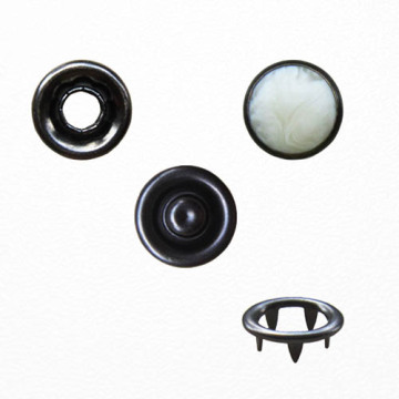 Oeko-Tex 100 Pass Metal Cap Prong Snap Button