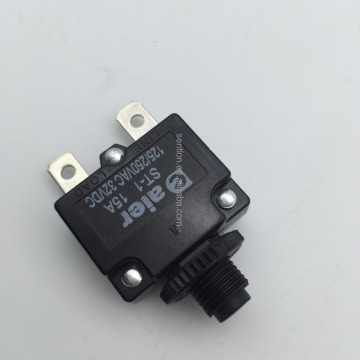Auto Electrical Parts 2 Pins ST-1 Circuit Breaker Thermal Cut Out 15A 250V