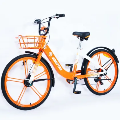 Chinese New City Bike with Seven-Speed Rental System
