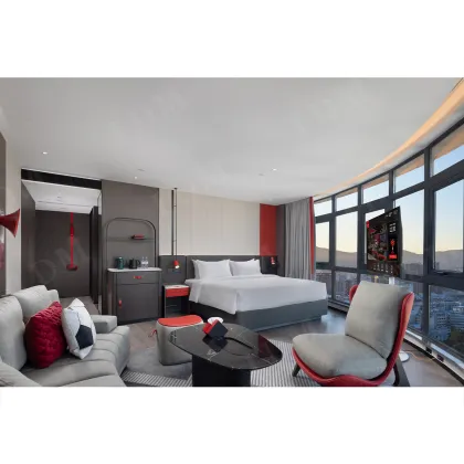 Modern Luxury Hilton Hotel Furniture Wooden Hotel Furniture