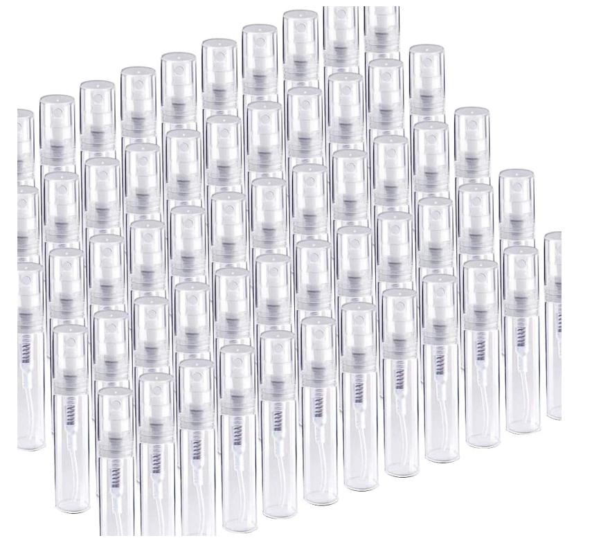 3m aniq plastik plastik shisha bo'sh atir-upa