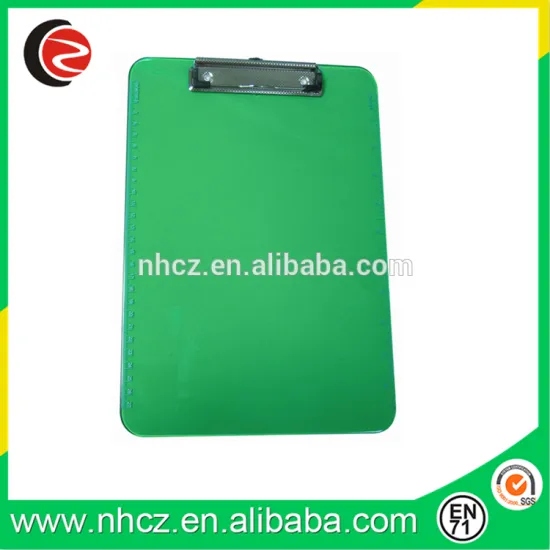 Green Clipboard with Sliding Ruler