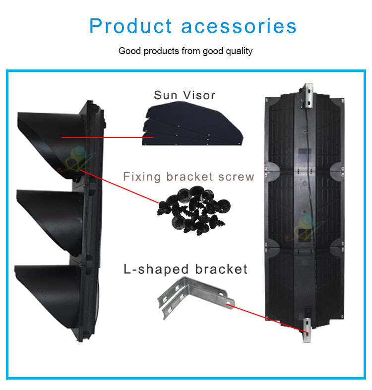 400mm arrow traffic signal light_06