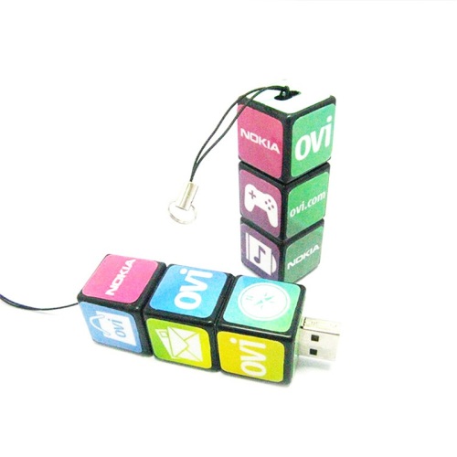 Rubik's Cube USB 2.0 Flash Drive