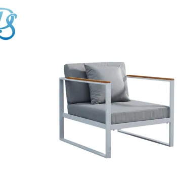 Luxury Modern Aluminum Garden Sofa Set for Patio and Hotel Villa Outdoors