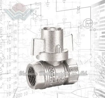WD-2113 Nickel Plated Full Port Brass Ball Valve