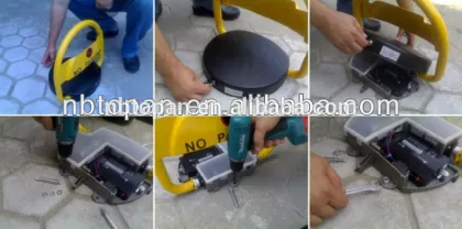 remote controlled parking lock,parking barrier, parking space lock