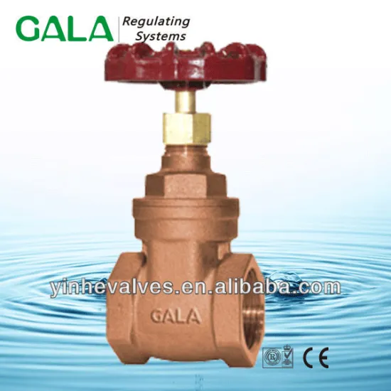 threaded end non-rising stem aluminium bronze gate valve