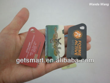 High quality custom key fob 125khz tk4100 rfid key fob for access control