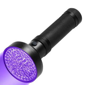 Pet Urine and Bed Bug Detection: 100 LED 395NM Ultraviolet Black Light Flashlight