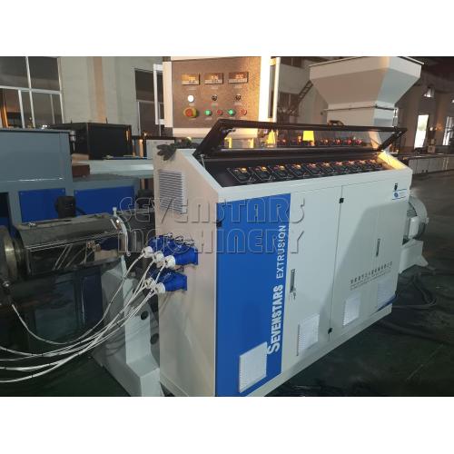 pp pe profile extrusion line High quality PP PE fence profile extrusion machine Supplier