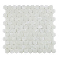 Dentro de la cocina Splash Back Mosaic Glass Hexagon Azulejos