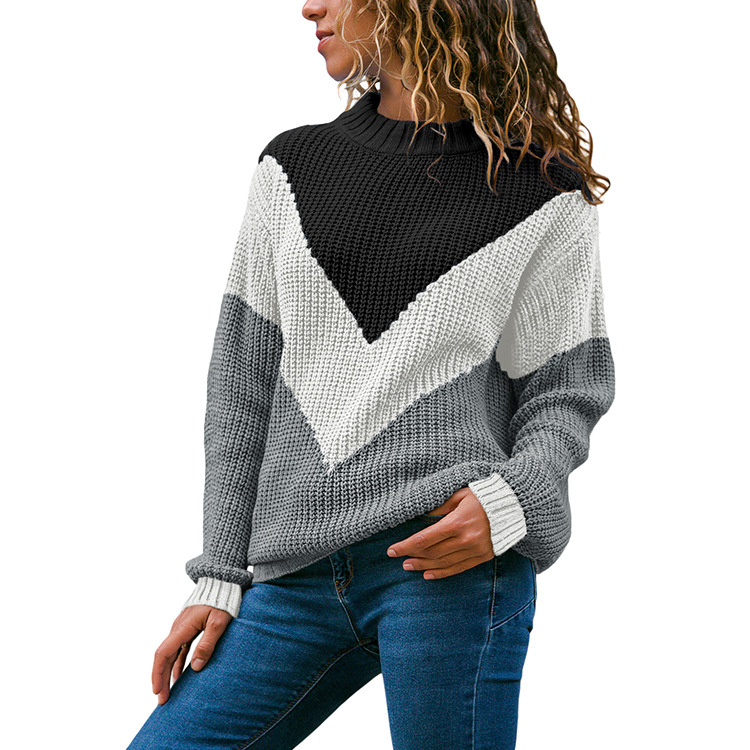 Women Knit Sweater Pullover Jumper