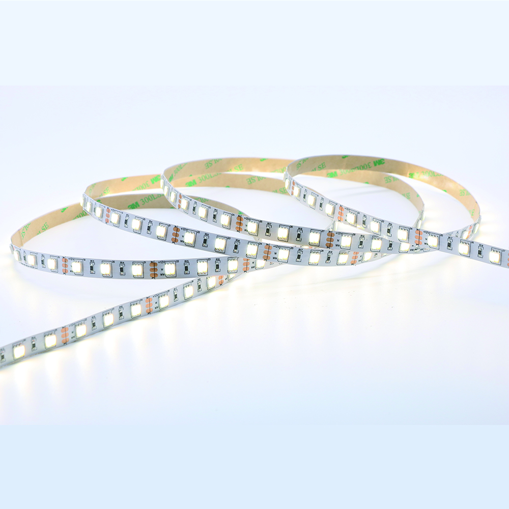 مرنة الدافئة الأبيض SMD5050 60Led 12V