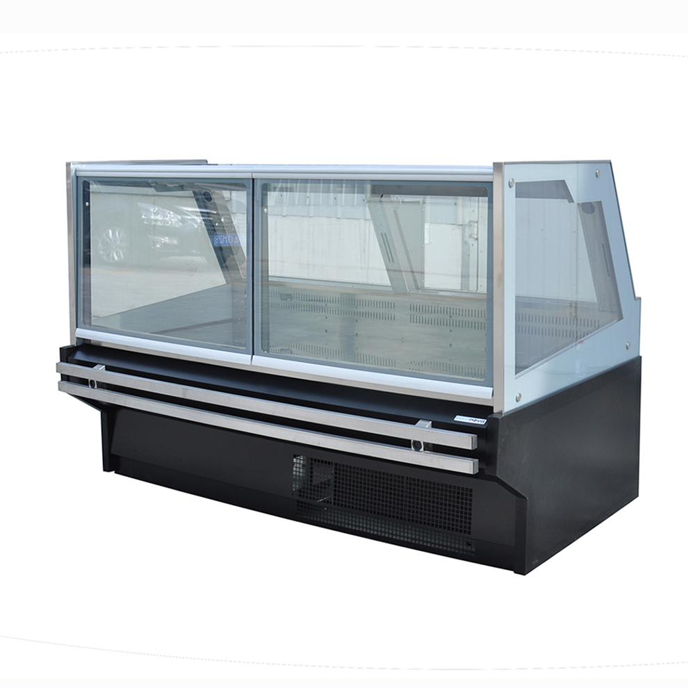 China Vertical Fresh Meat Display Chiller