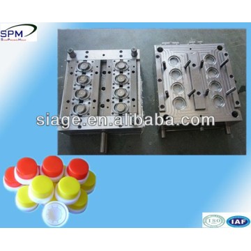 High precision plastic injection cap mouldings