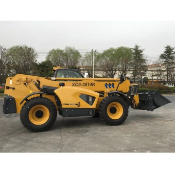 High Quality XC6-3514 Telescopic Handler 14m Side Loader Forklift - Best Price
