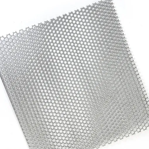 Customized SS Stainless Steel Perforated Plates with Round Hole Mesh