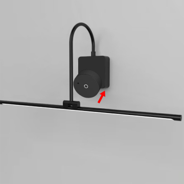 Modern Rechargeable LED Wall Light with Dimming Touch Control for Living Room