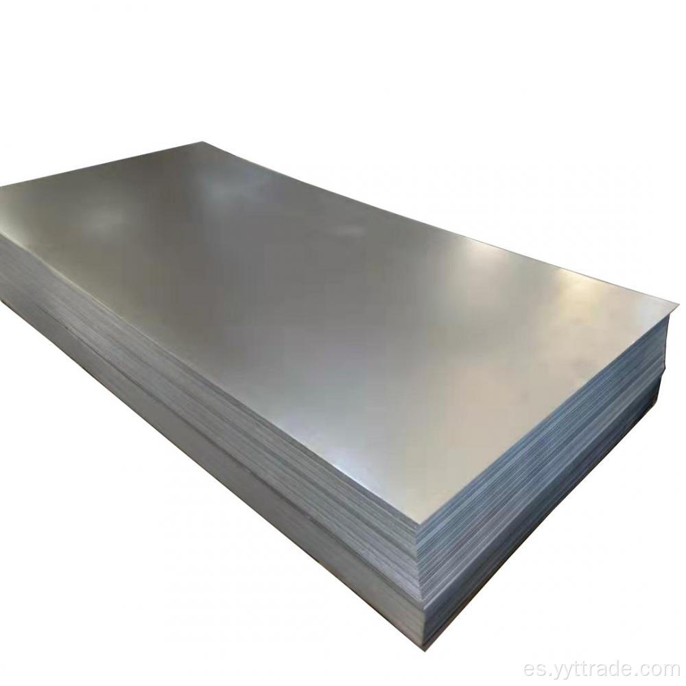 Placa de acero galvanizado ASTM S335