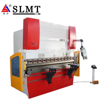 SLMT 3 axis CNC press brake 80t/3200mm with Delem DA-52S system