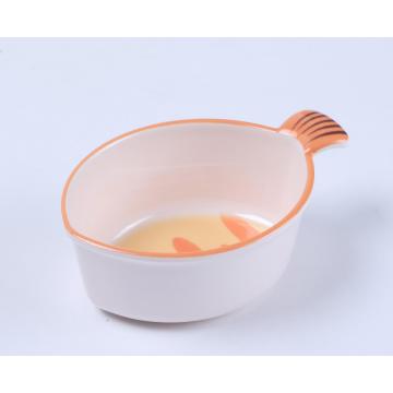 kids snack bowl unbreakable fish shaped