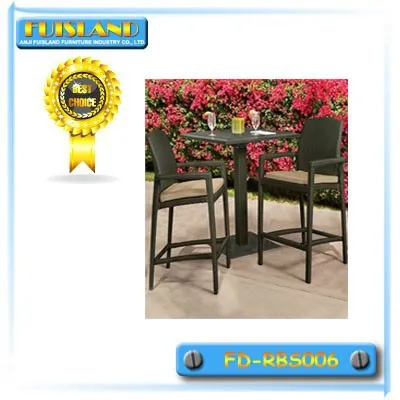 Fuisland furniture wooden bar table and chairs