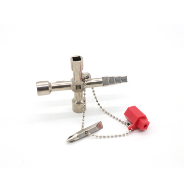 Jutye Cross Key Multifunctional Cabinet Key with Accessories