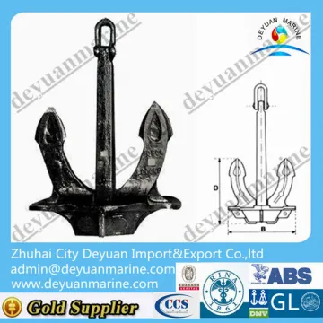 Hall Anchor Type B studless anchor