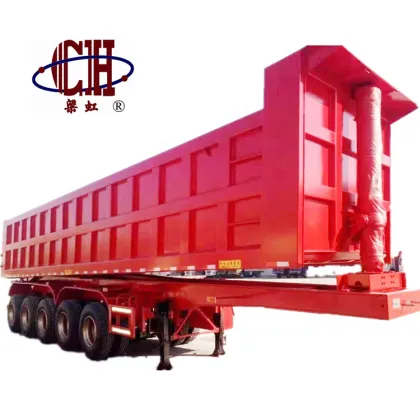 30cbm dump trailers end tipper semi trailer